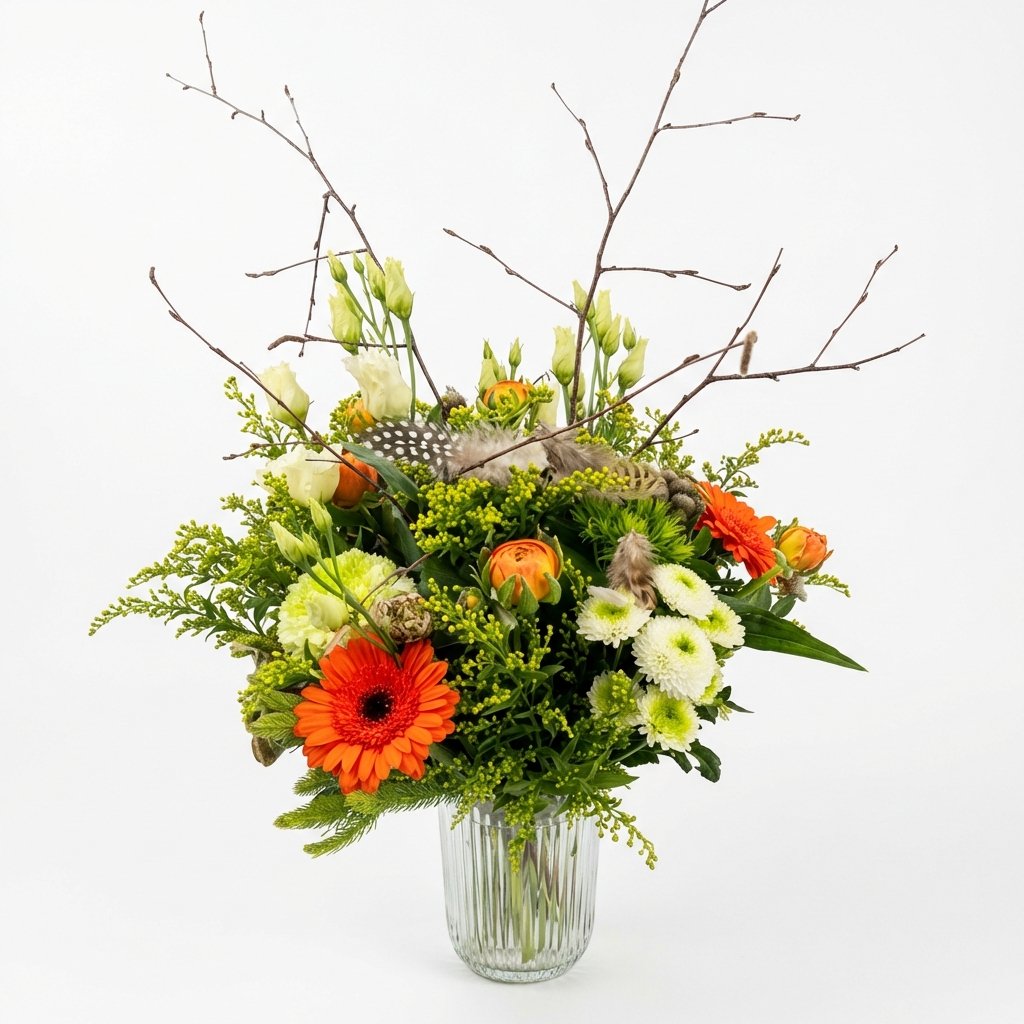 Påskebuket med ranunkler