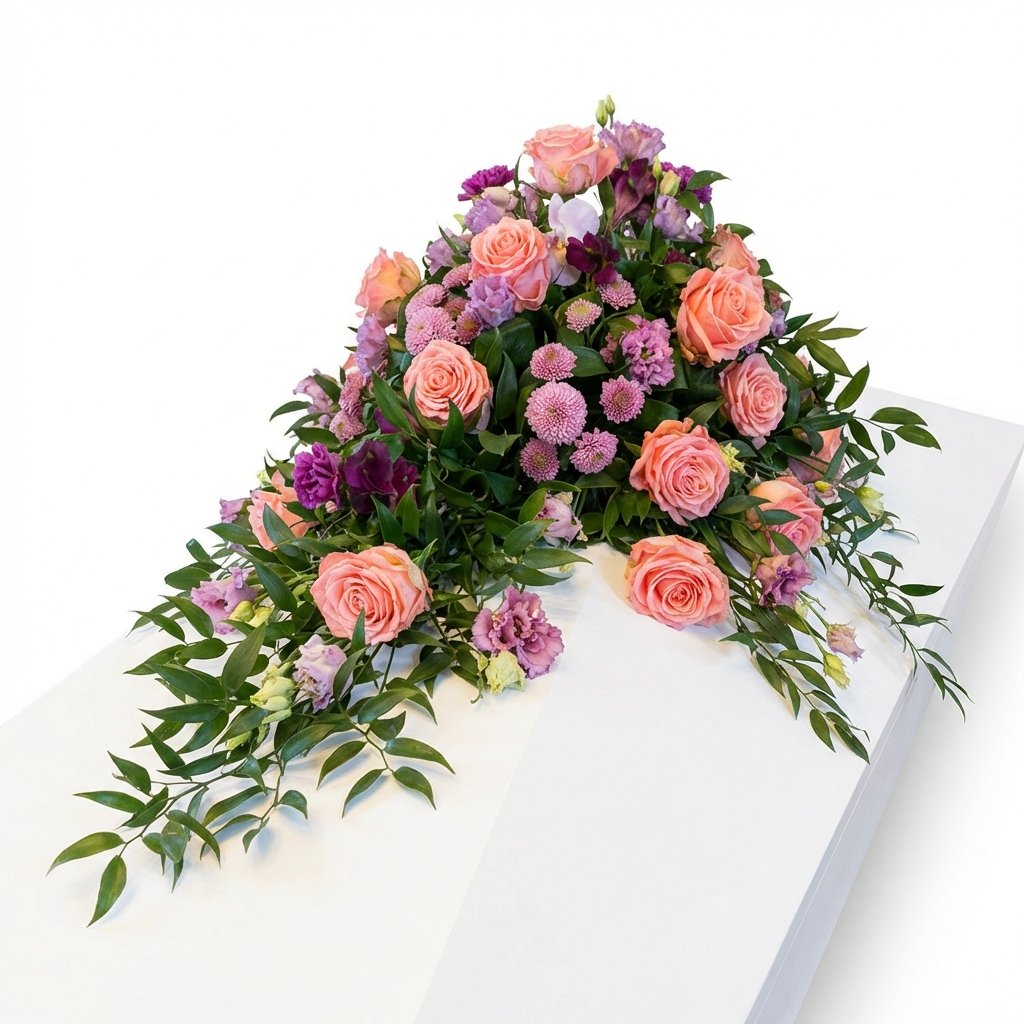 Kistepynt i lyserød og pink