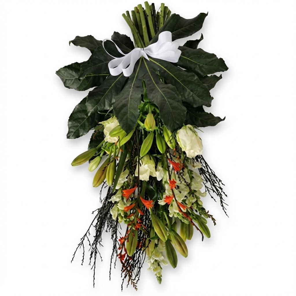 Bårebuket med grene