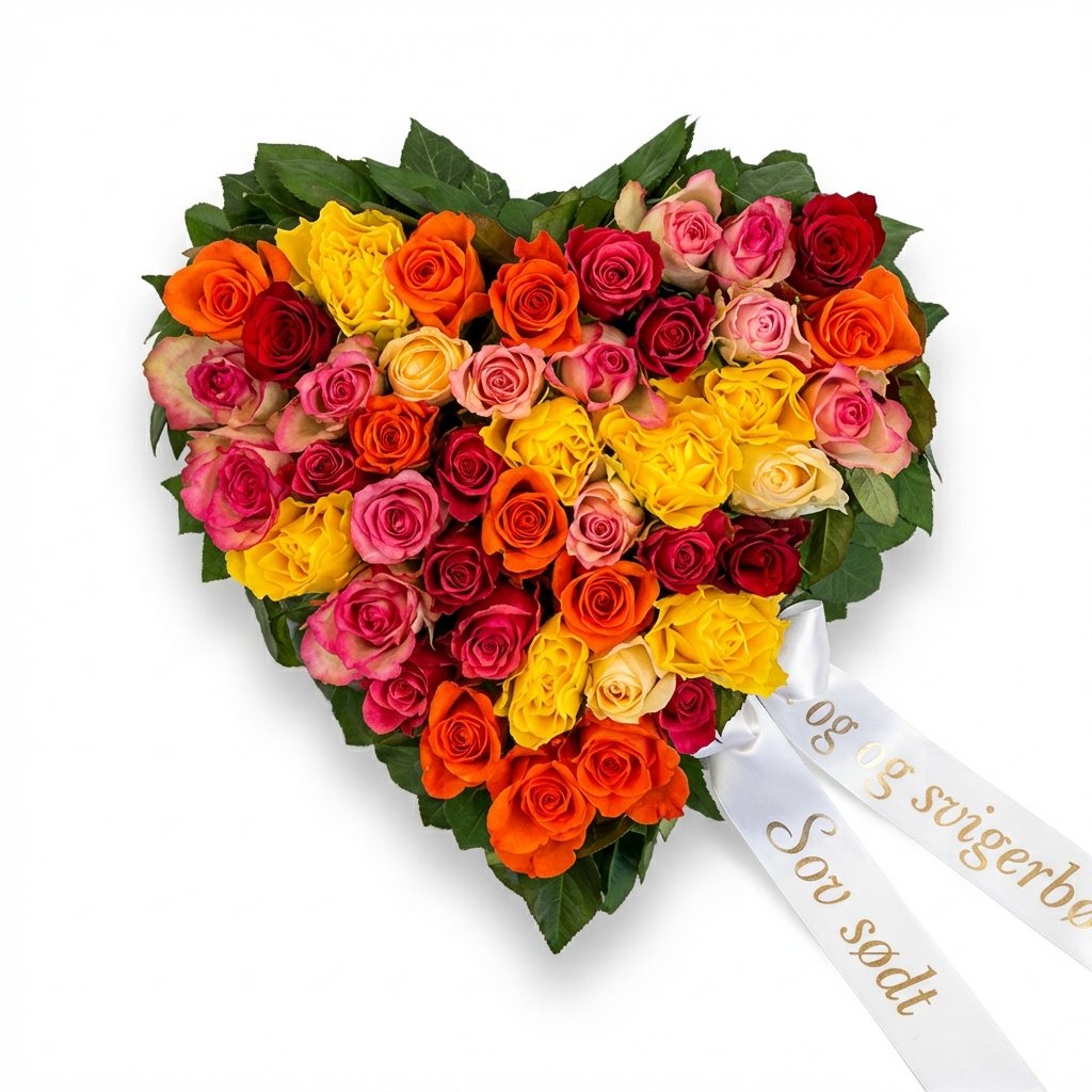 Hjerte i multi farver 2